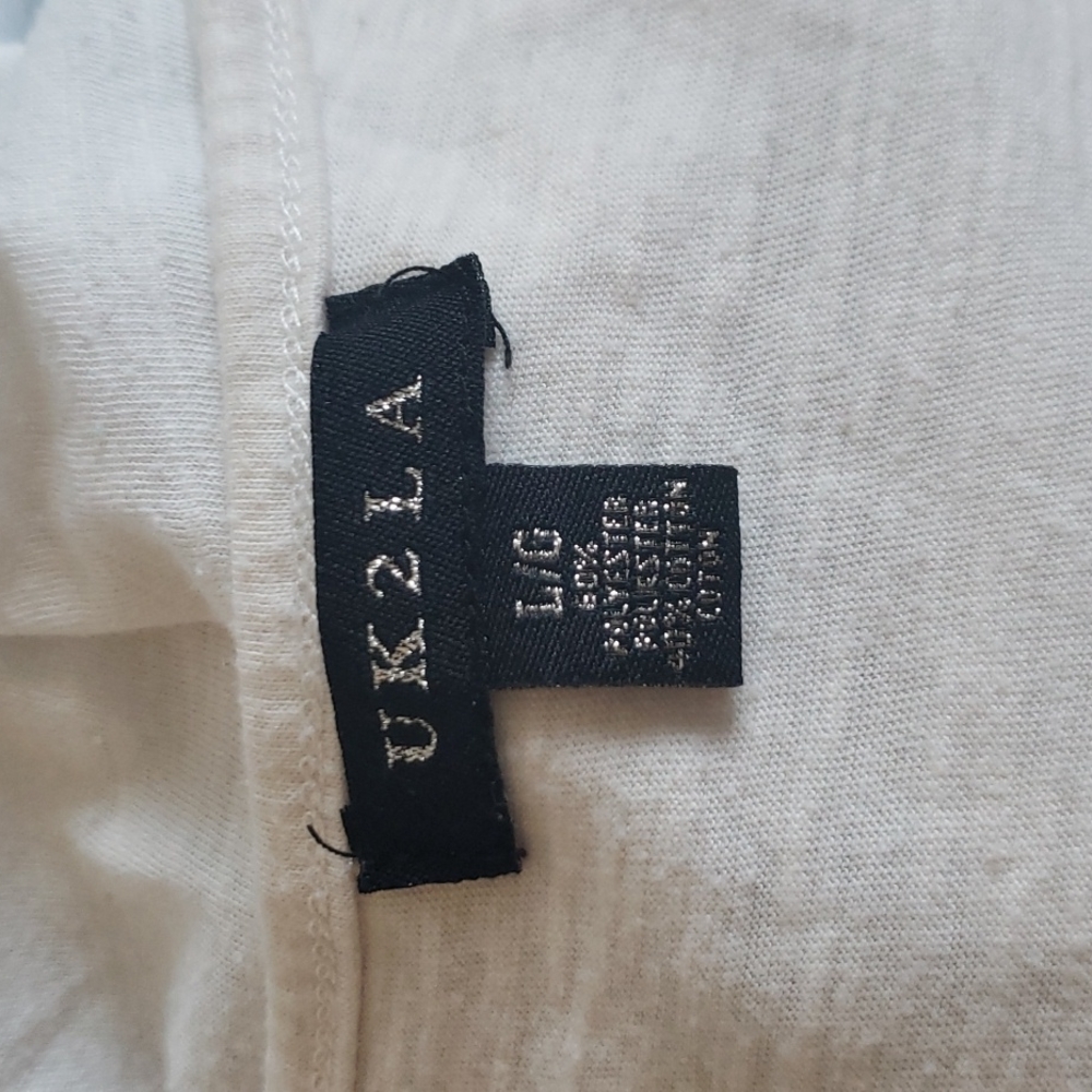 UK2LA WHITE RUFFLE TOP - Picture 5 of 8